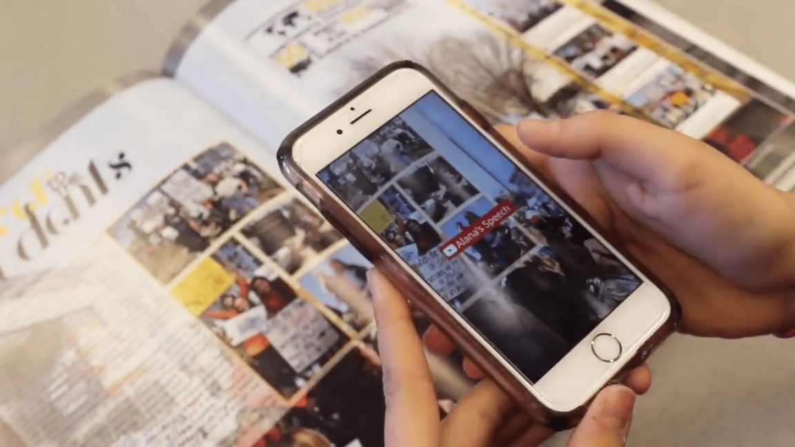 AR in schools updating Yearbooks for the Digital Generation