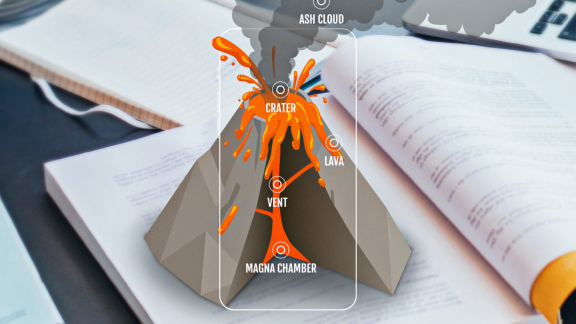 Bringing the Augmented Reality education to your home for free