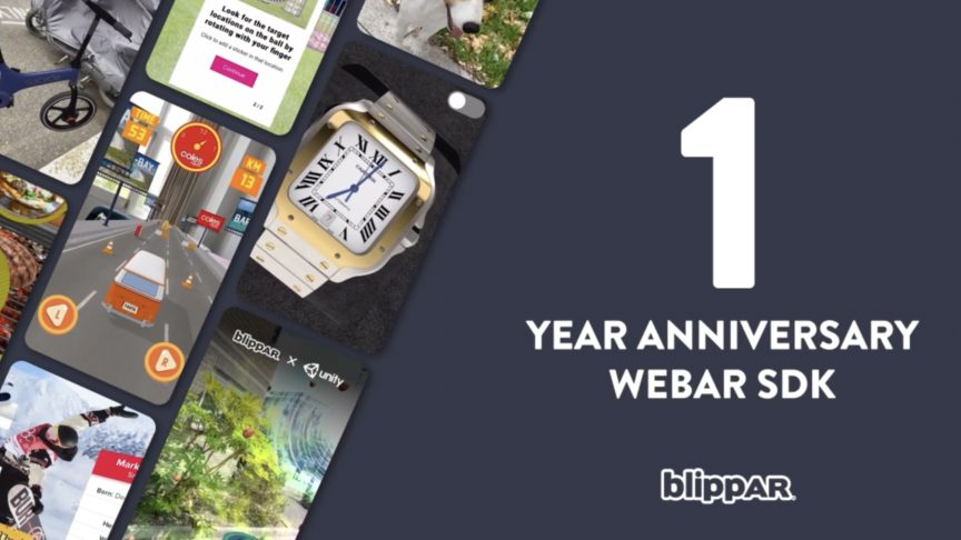 Celebrating 1 year since the launch of our WebAR SDK