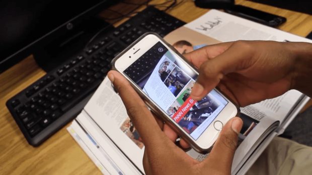 AR in schools updating Yearbooks for the Digital Generation