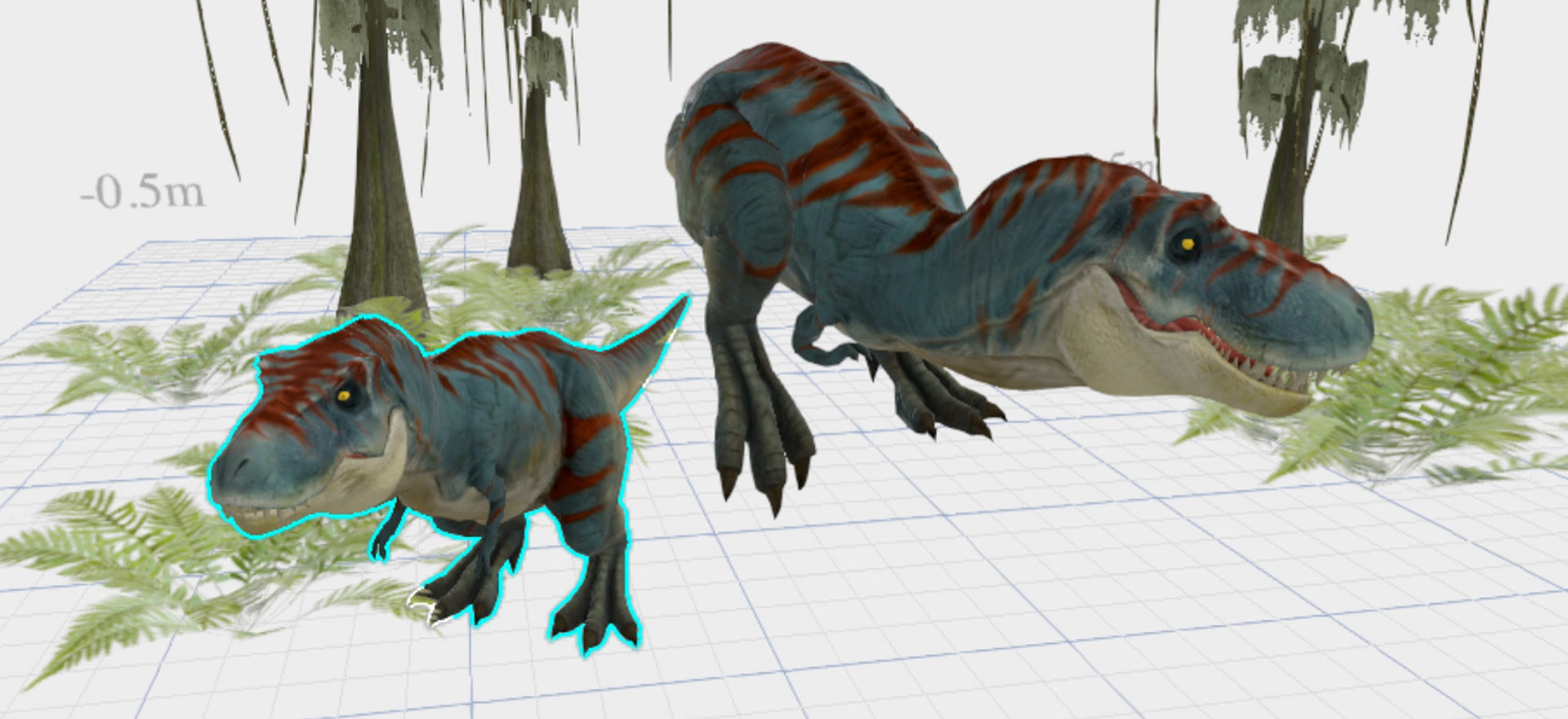 AR Dinosaurs