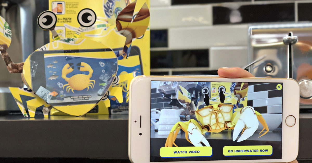 Nesquik Work Blippar