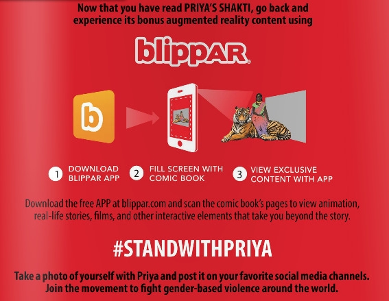 blippar priyas shakti india augmented reality image recognition
