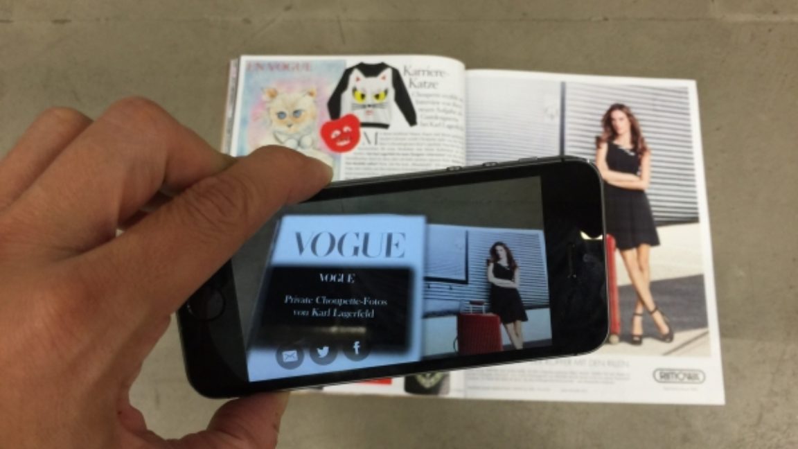 VOGUE Germany excites Conde Nast stablemates with interactive print