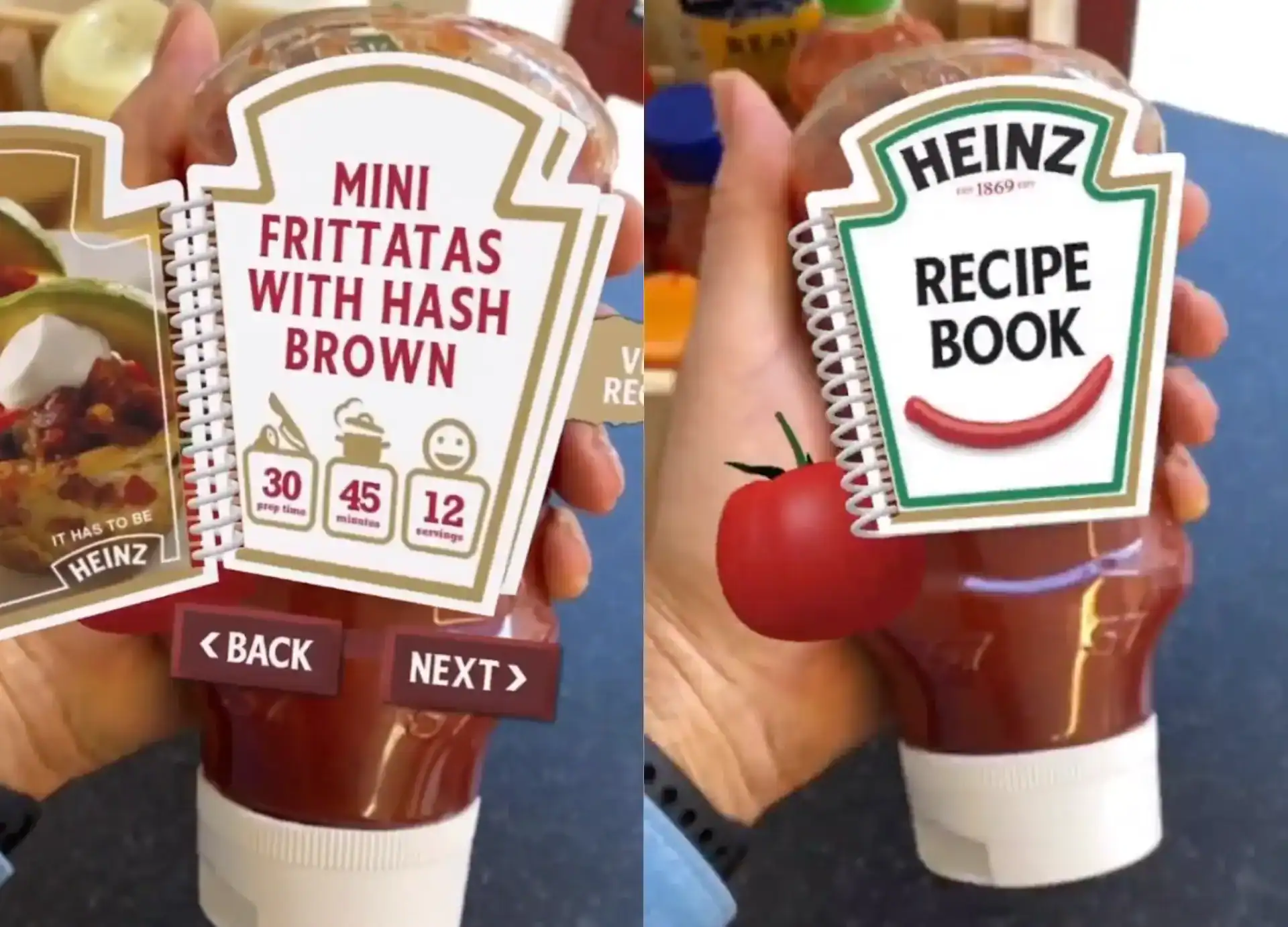 heinz ar recipe book experience