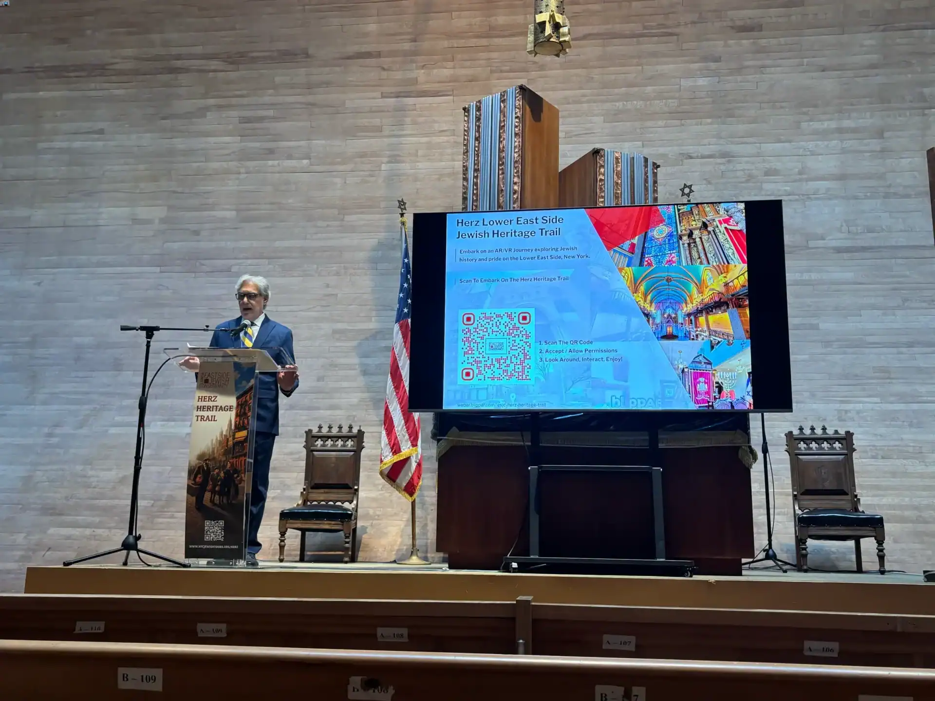 herz heritage trail launch event